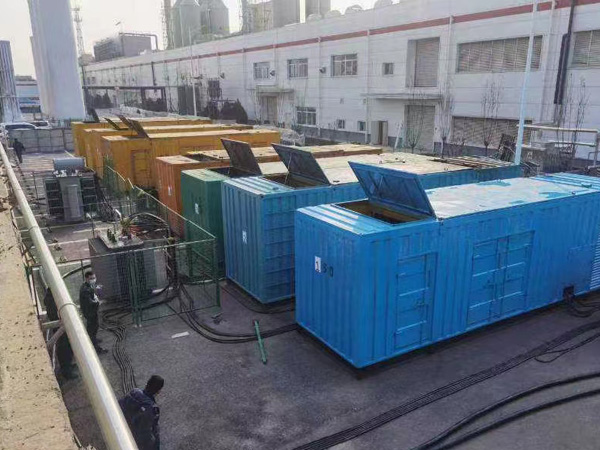 梧州柴油发电机出租案例展示